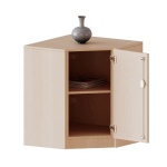 Innenecke als Schrank, 2 OH, Für 50cm tiefe Schrankwände,  rechts, B/H/T 80 x 82 x 80cm 